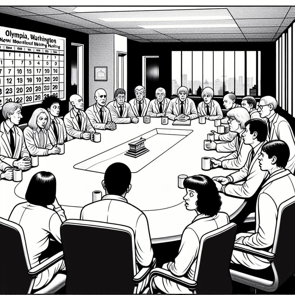 Humans reduce governance frequency to once a month, heralding increased efficiency through calendar alignment.